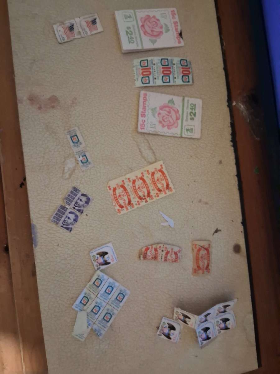 postage stamps unused