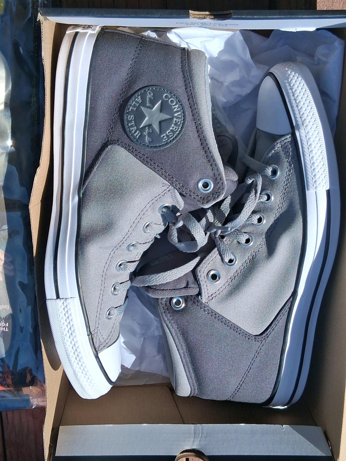 Grey Converse