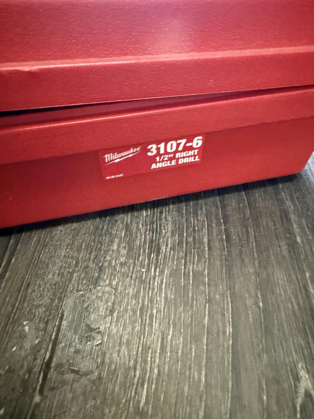 Milwaukee corded right angle drill