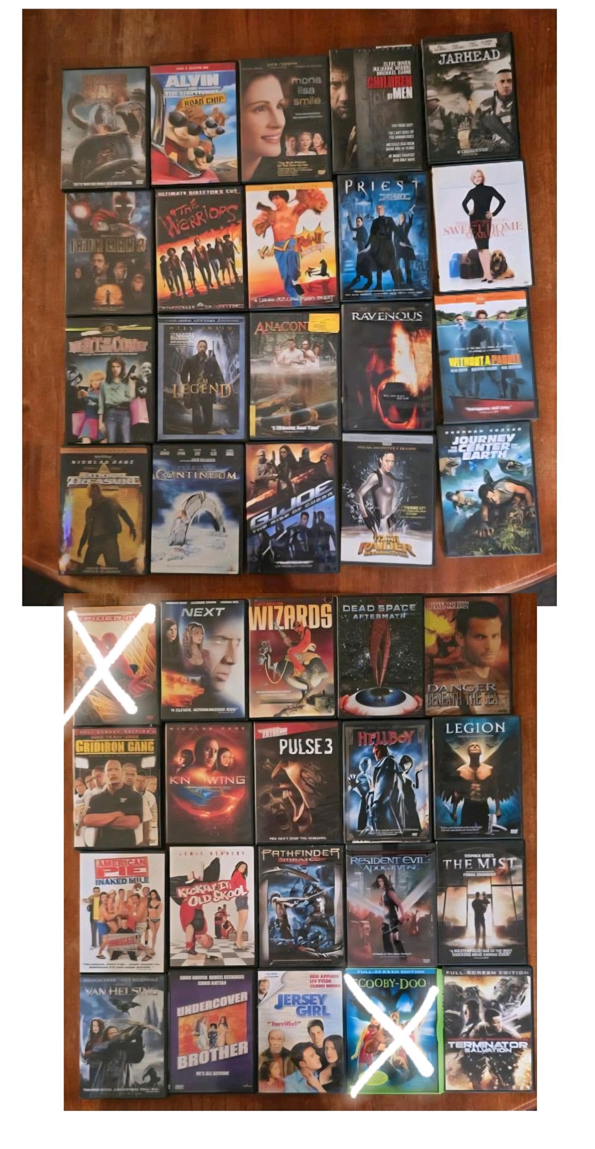 DVDs Movies