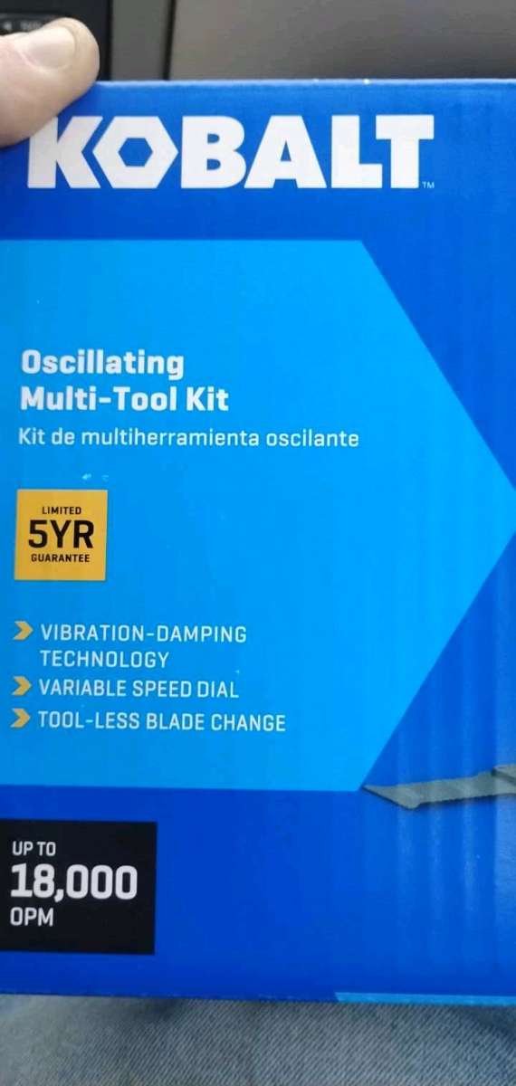 Kobalt oscillating multi tool
