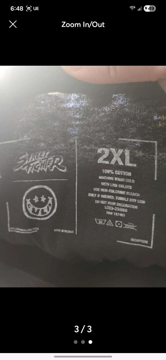 2x mens street fighter Cammy