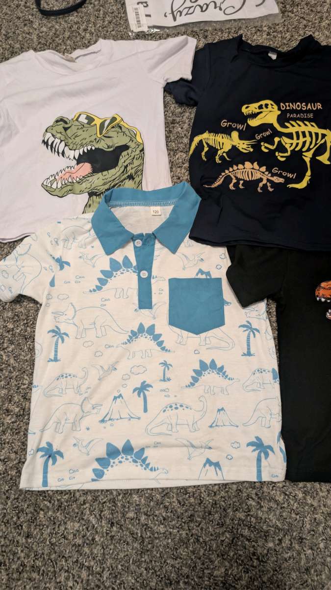 dino boys tees
