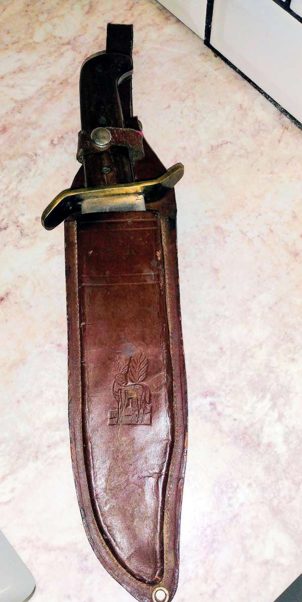 10 in Bowie machete from Pakistan