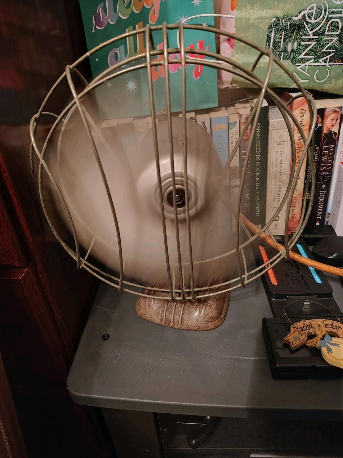 antique electric fan