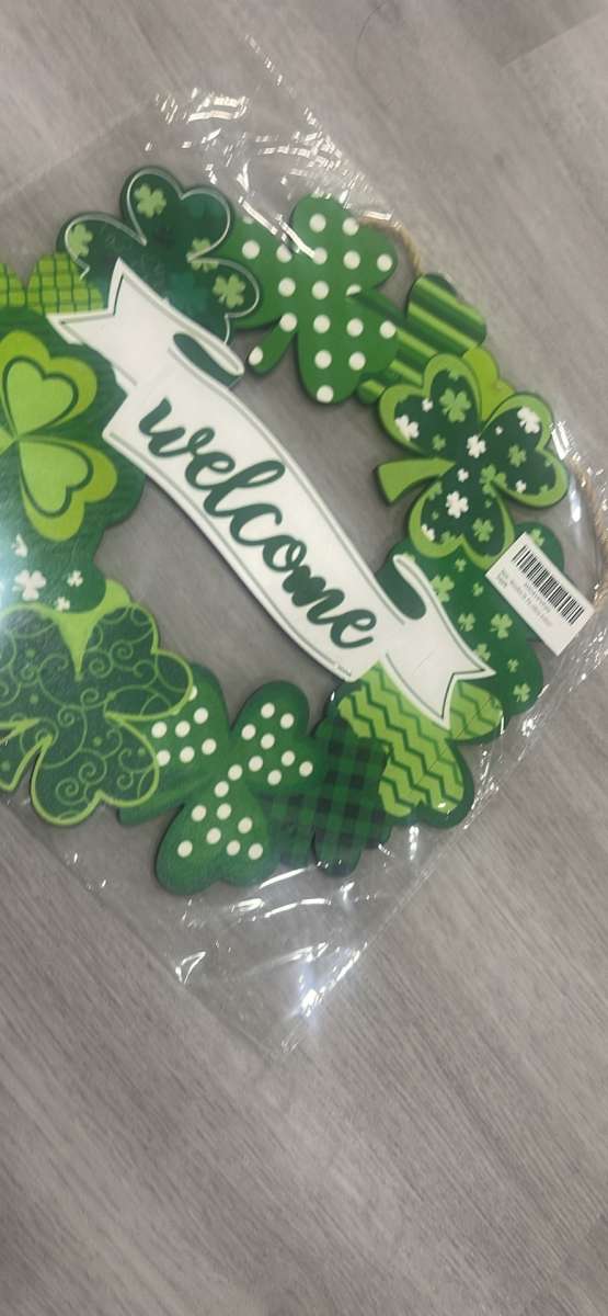 Wooden St Patricks Day Decoration