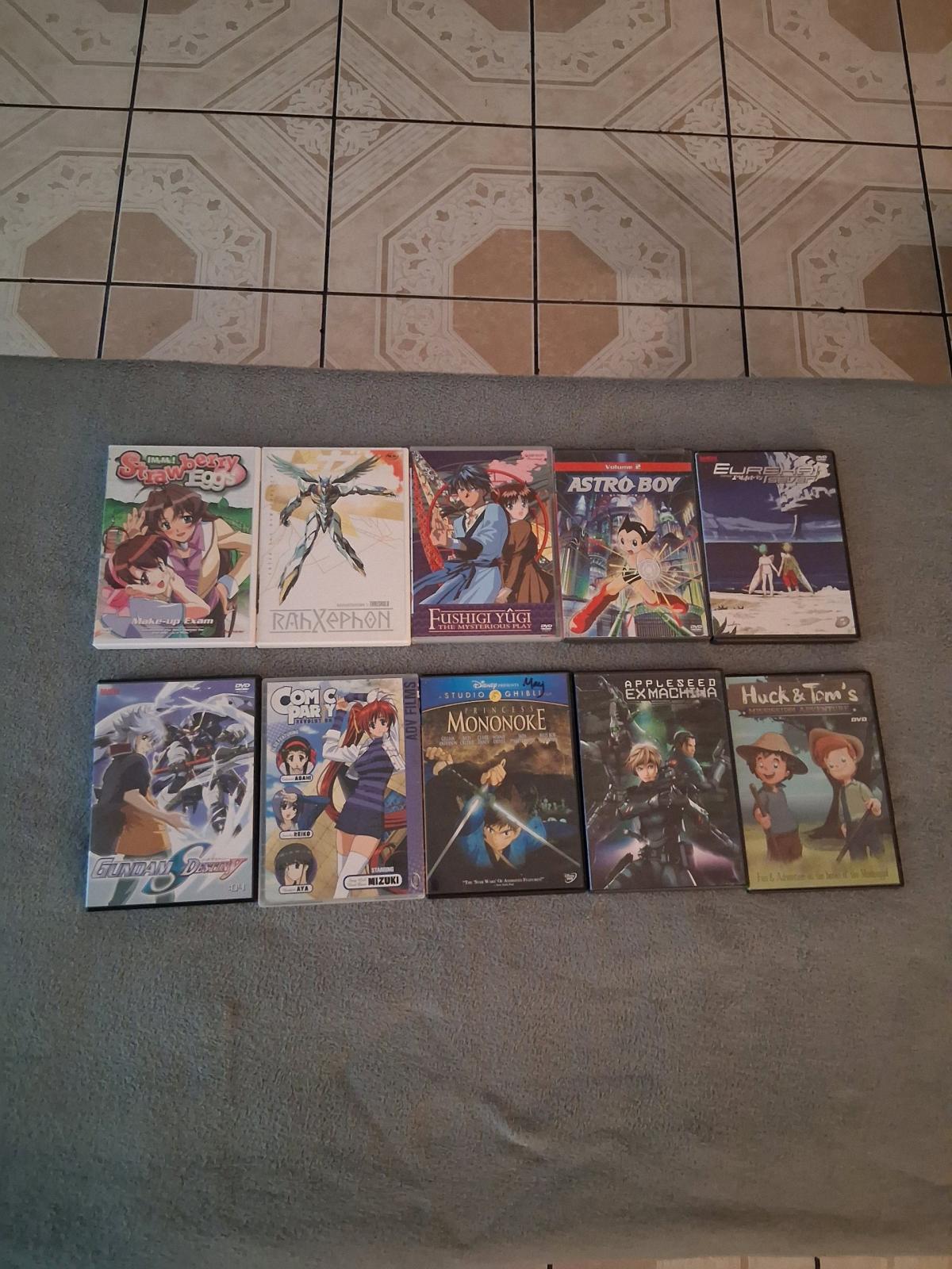 Lot Of 40 Anime English Dub DVDs