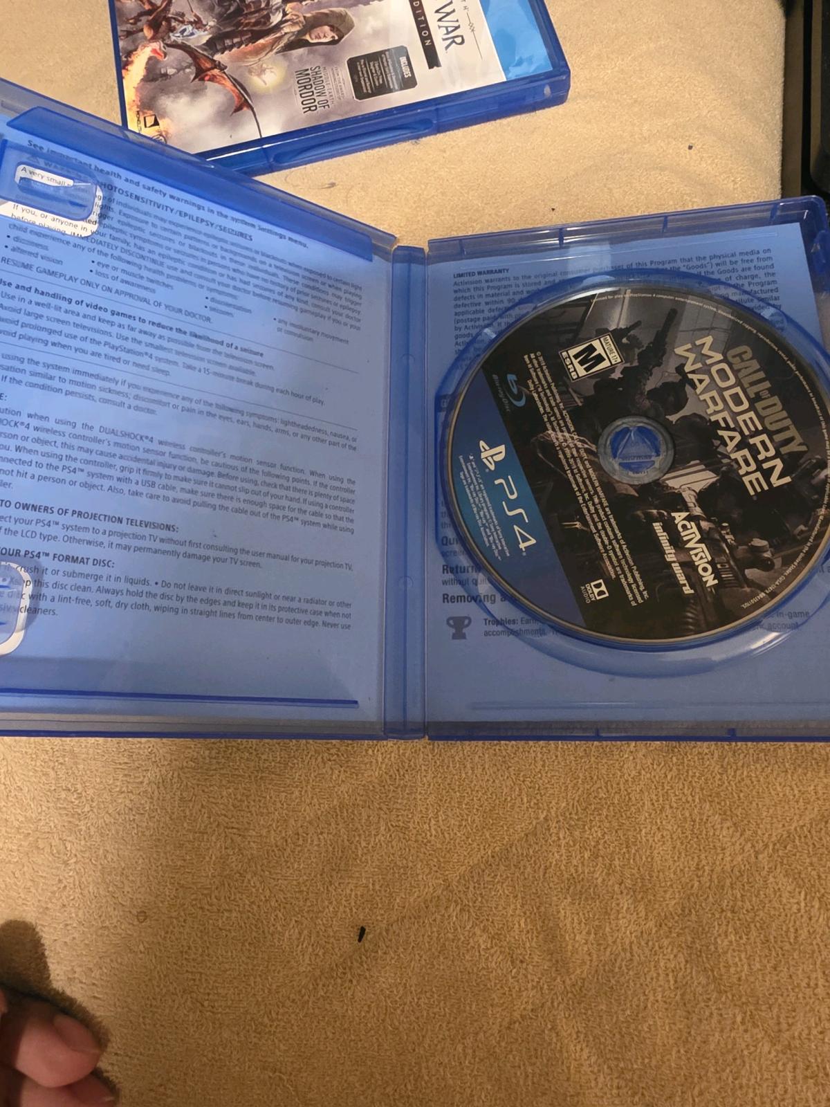 Ps4 Slim 1tb With Games Pickup Only Read Description