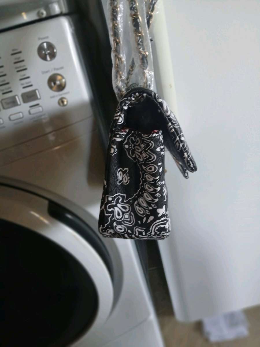 Paisley print handbag