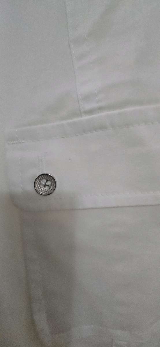 7th Ave White Button down shirt