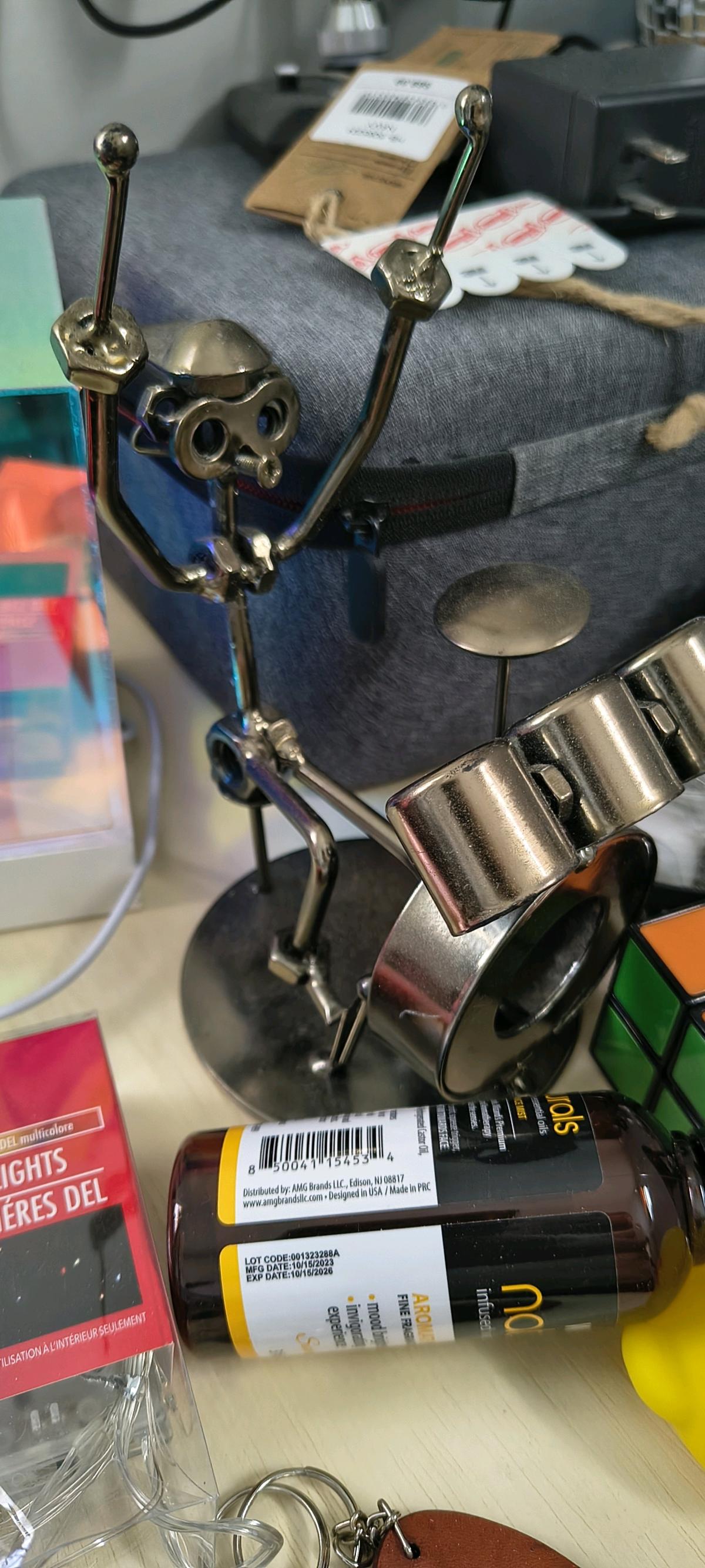 stainless steel artisan drummer