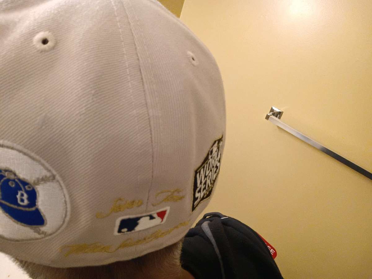 new era world champion blue fitted LA dodgers cap
