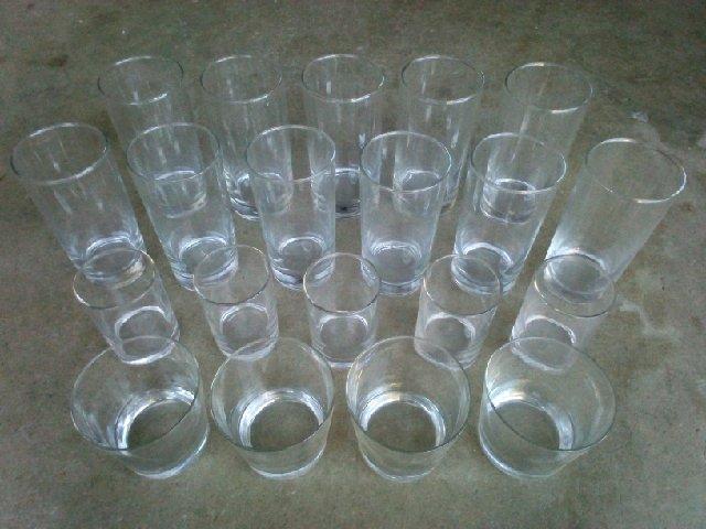 glass cups