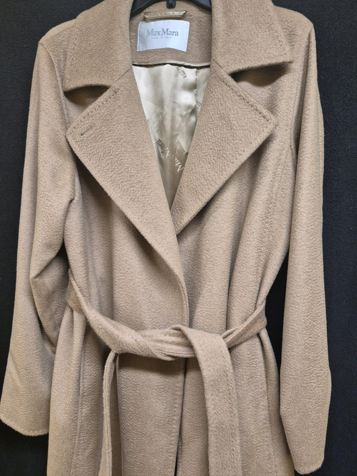 max mara manuela trench coat size 16