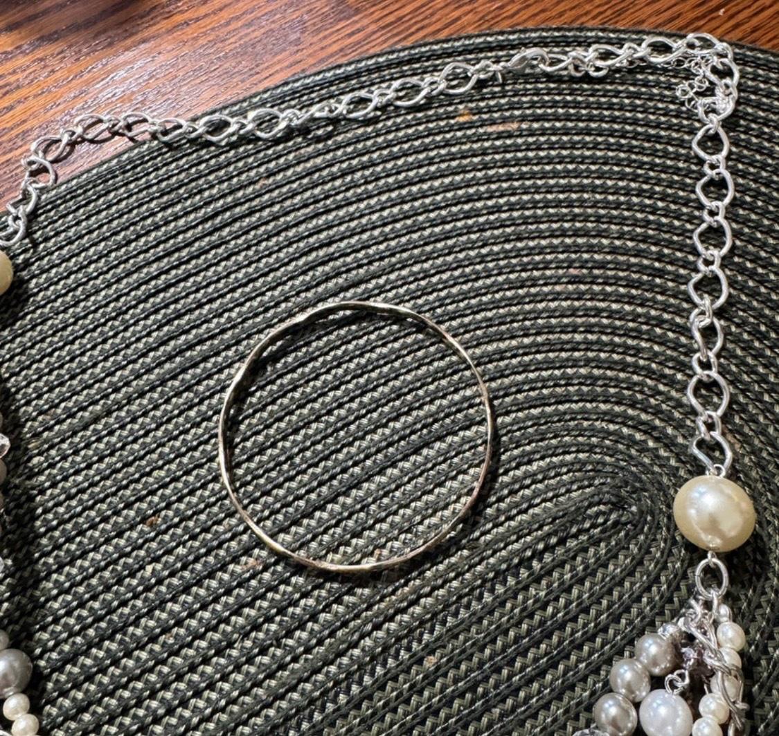 Bib Necklace with Bracelet