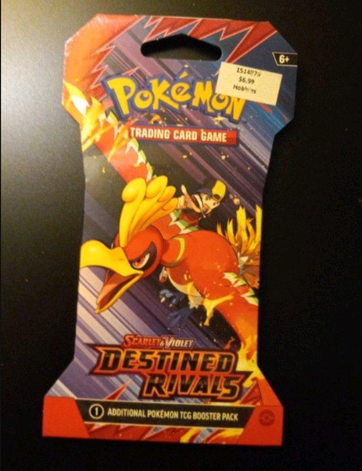 Pokemon TCG Scarlet And Violet Destined Rivals Sleeved Boost