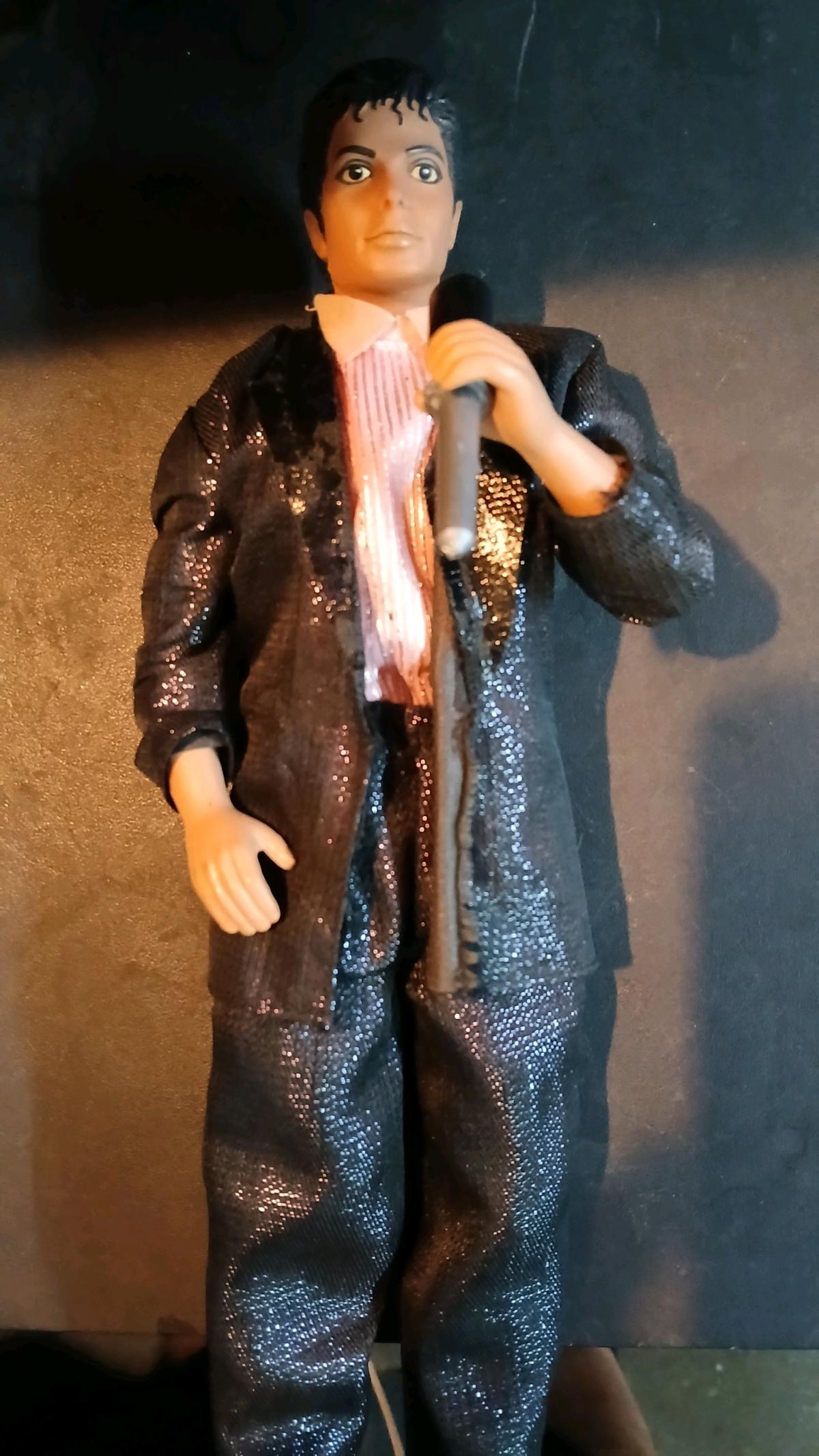 michael jackson ljn figure and tour program