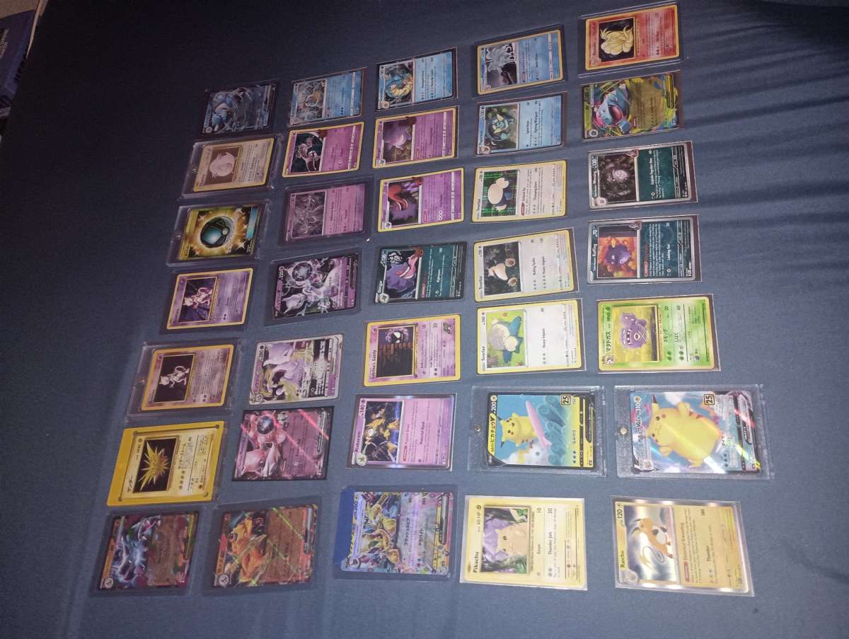 Pokemon cards holographic