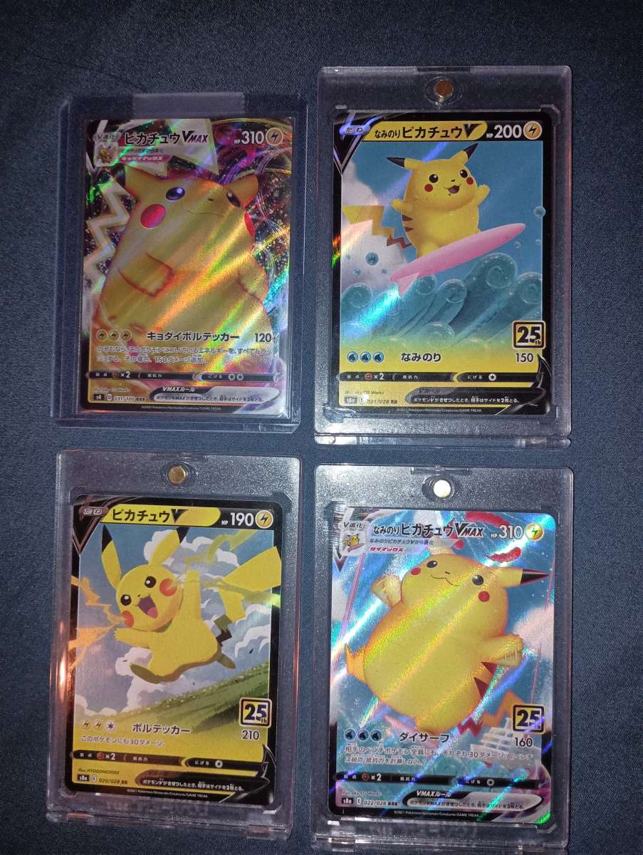 Pokemon cards Pikachu