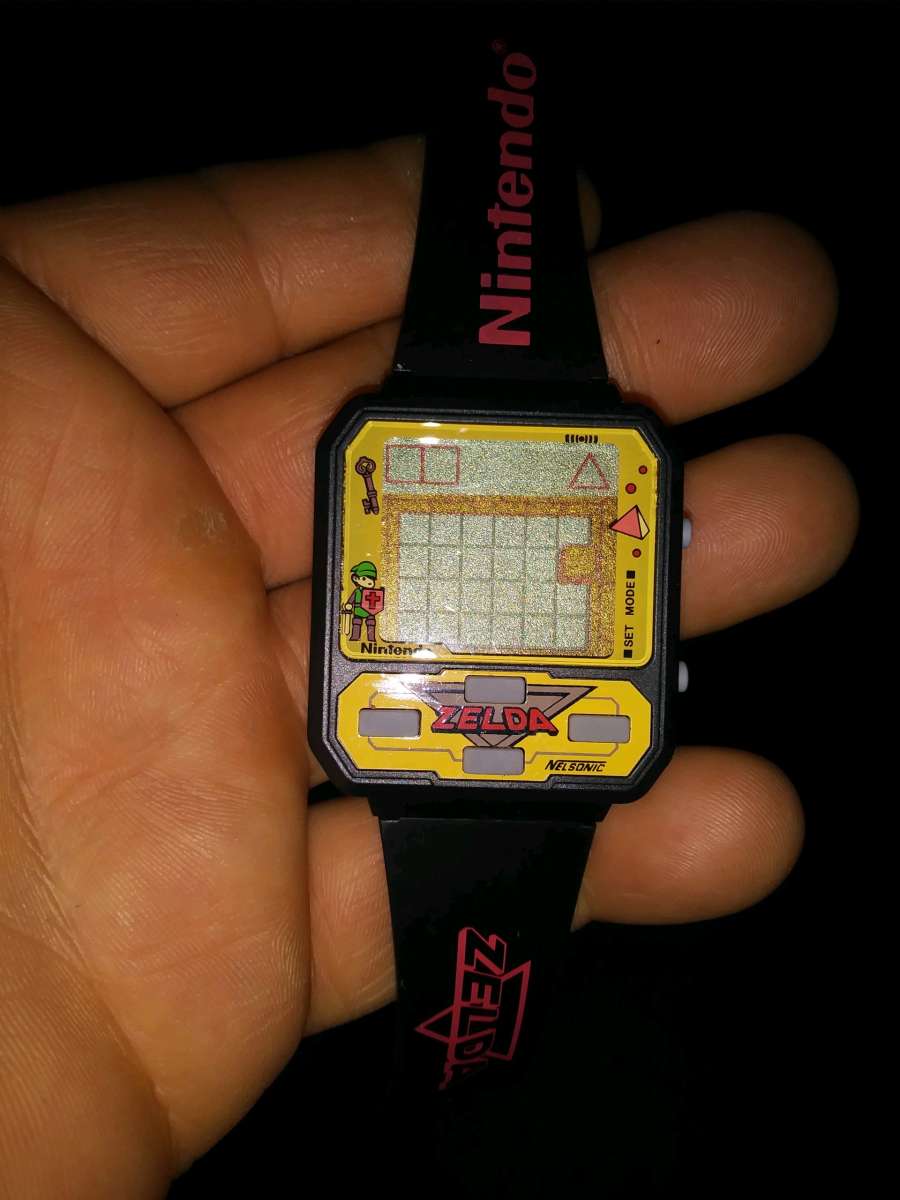 Nelson electronics legend of Zelda vintage game watches