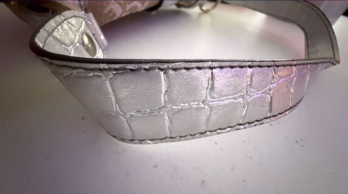 AUTHENTIC Vintage Y2K Guess Mini Shoulder Bag  Silver Studde