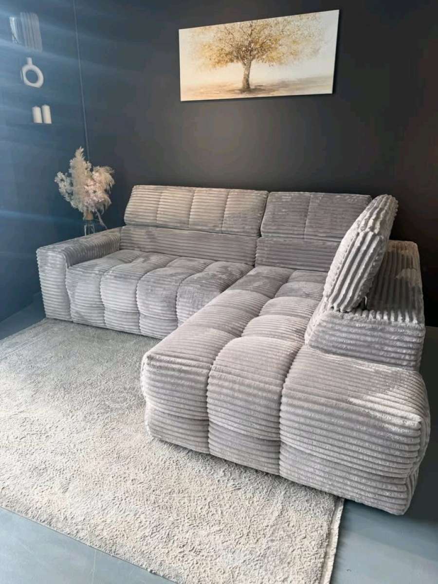 Hyleory Modular Corduroy Sectional