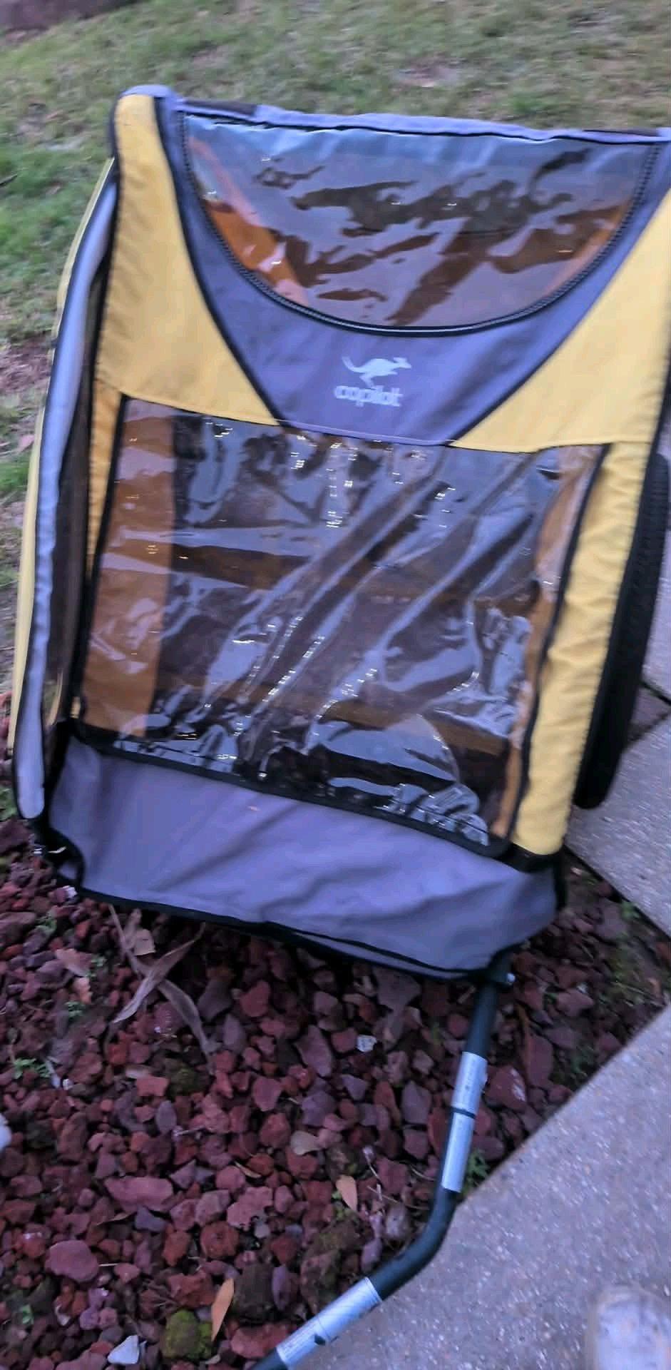 copilot bike kids trailer