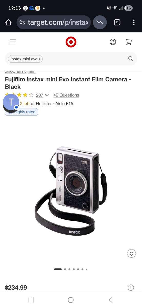Instax Mini Evo