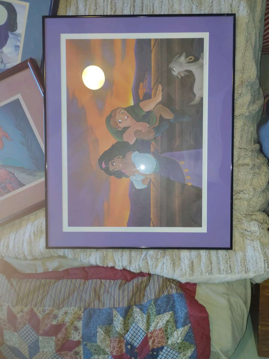 Disney framed pictures