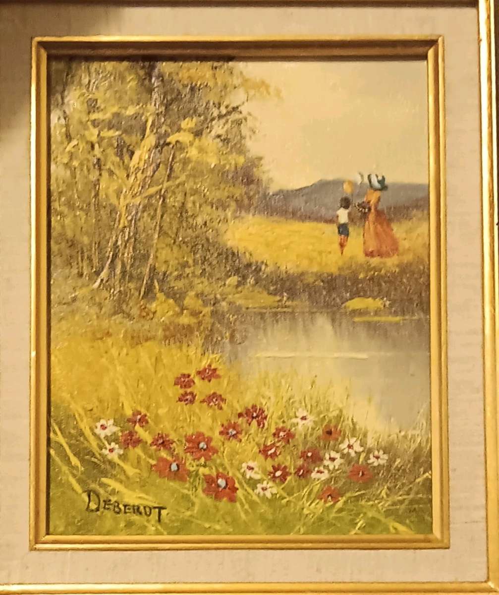 Francois Bernerdt original oit painting