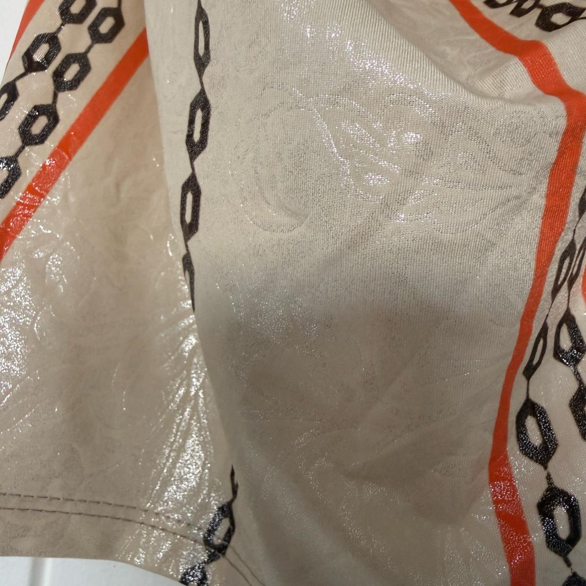 Y2K Backless ChainLink Halter Top with Oversized ORing Hardw
