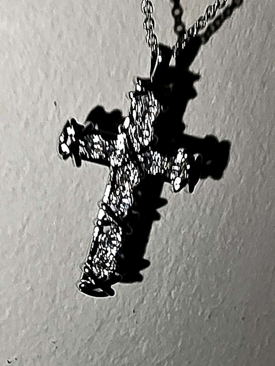 Sixteen Stone by TiffanyCross Pendant in Platinum and Yellow