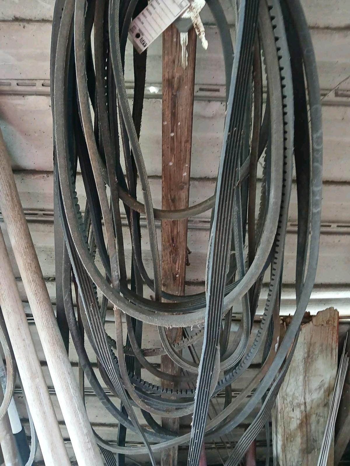 Engine belts different sizes