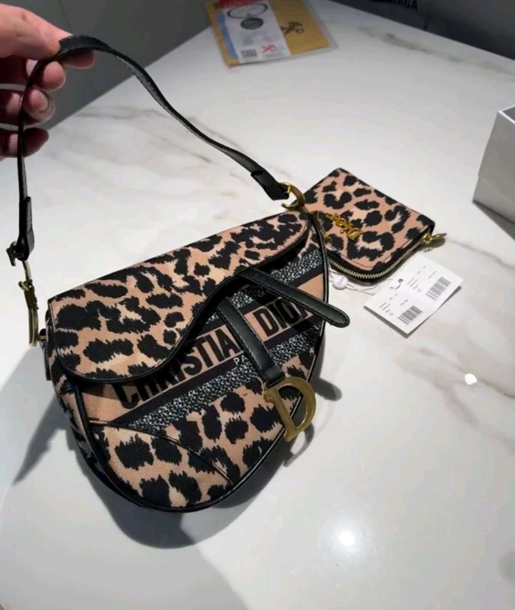 Dior monogram handbag luxury bag