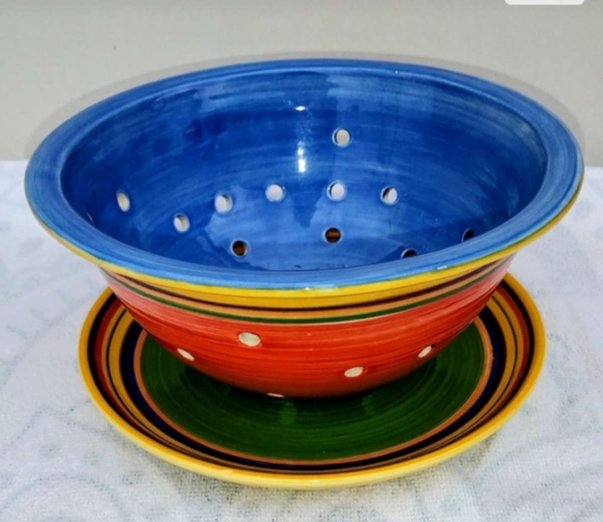 Pacific rim Santa Fe pierced Berry bowl