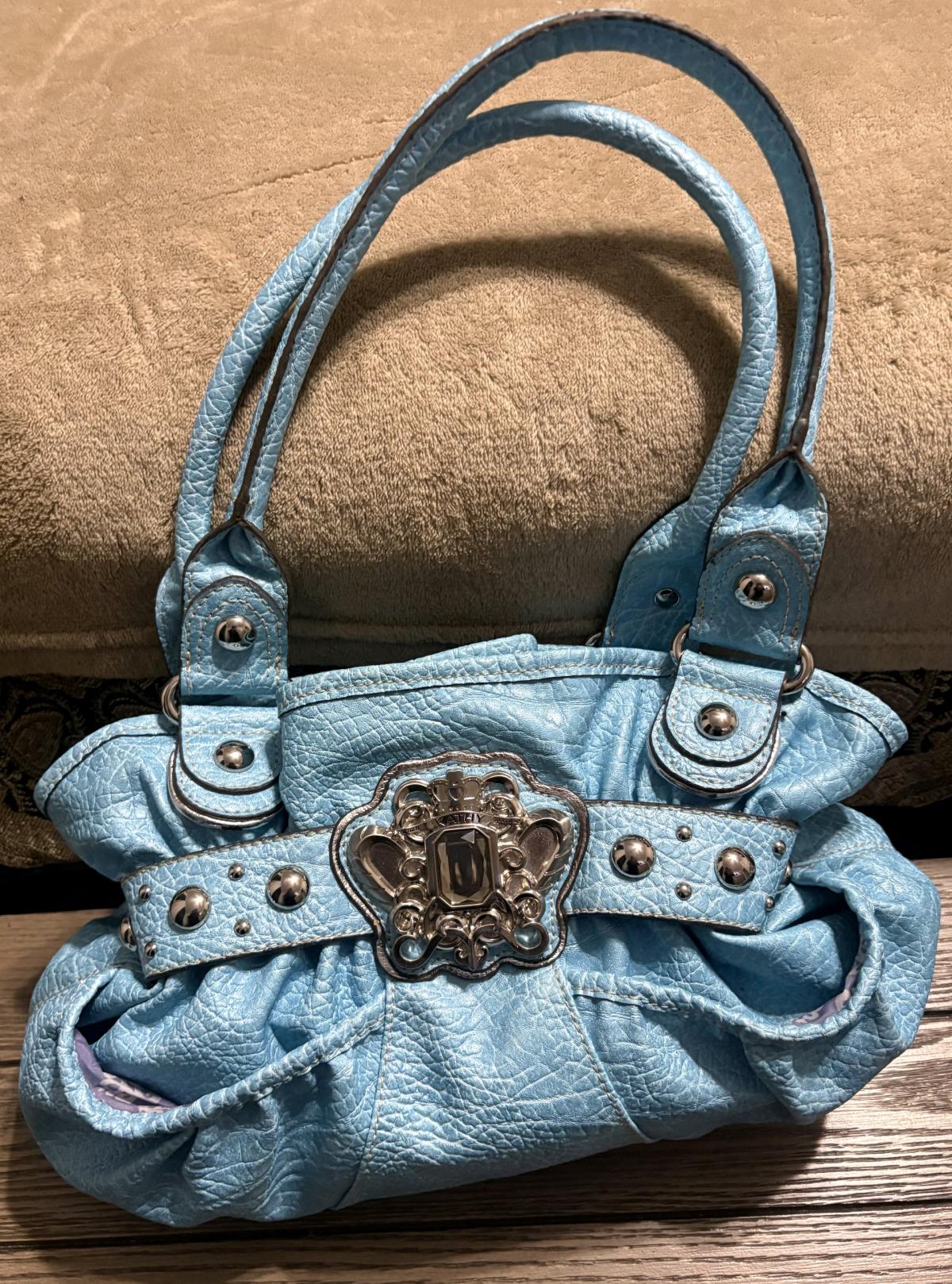 LIGHT BLUE KATHY TOTE