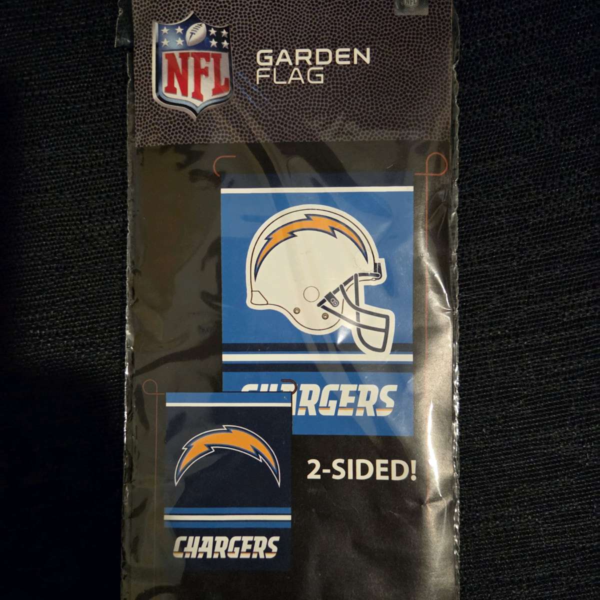 NFL Chargers Garden Flag New