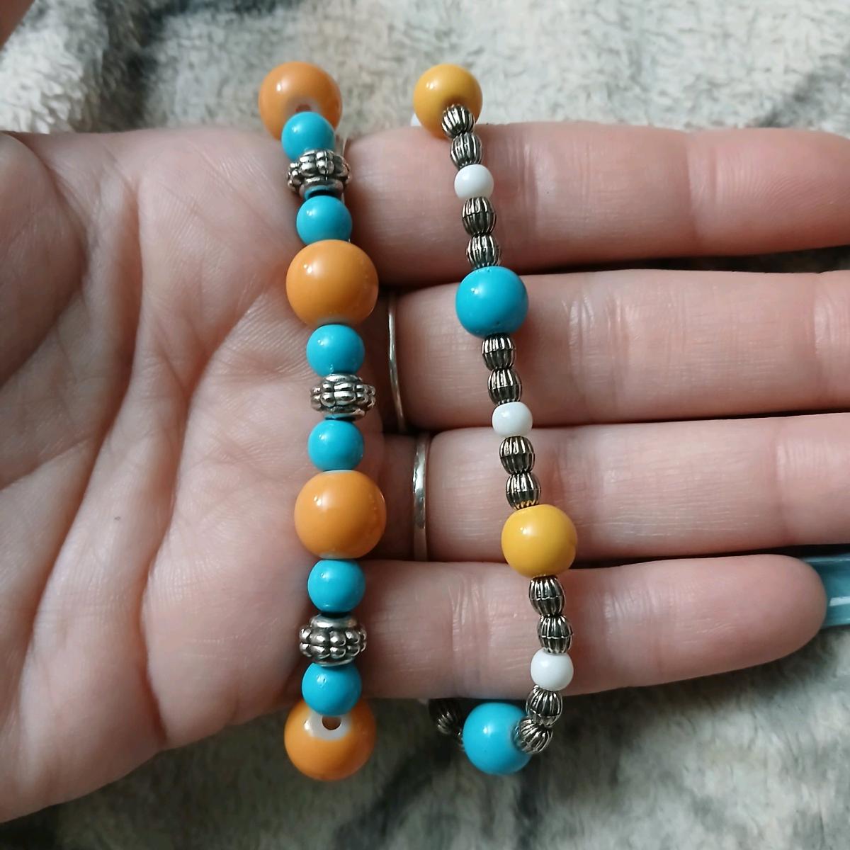 stretch bracelets glass