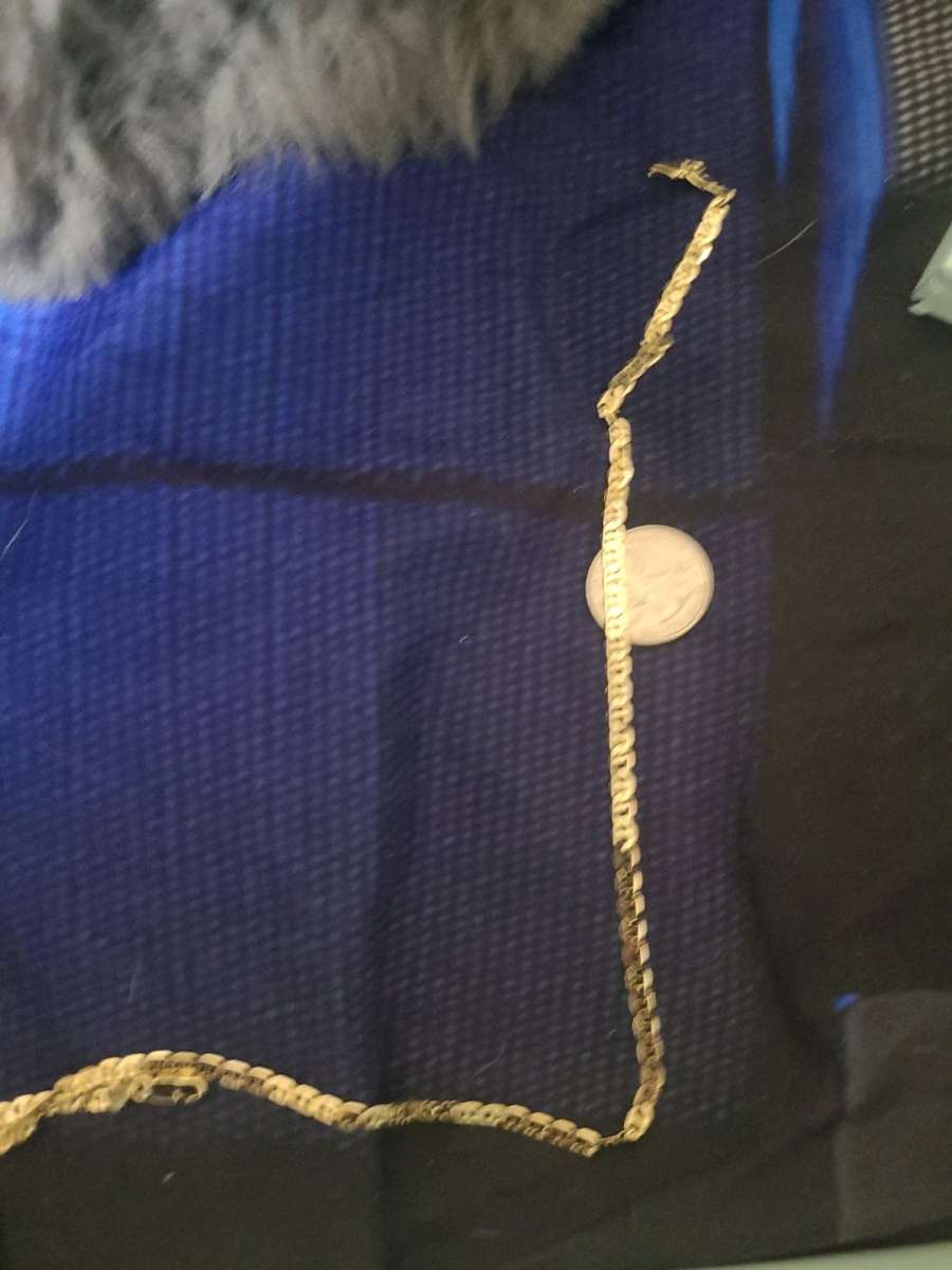 14k 4mm Mariner necklace