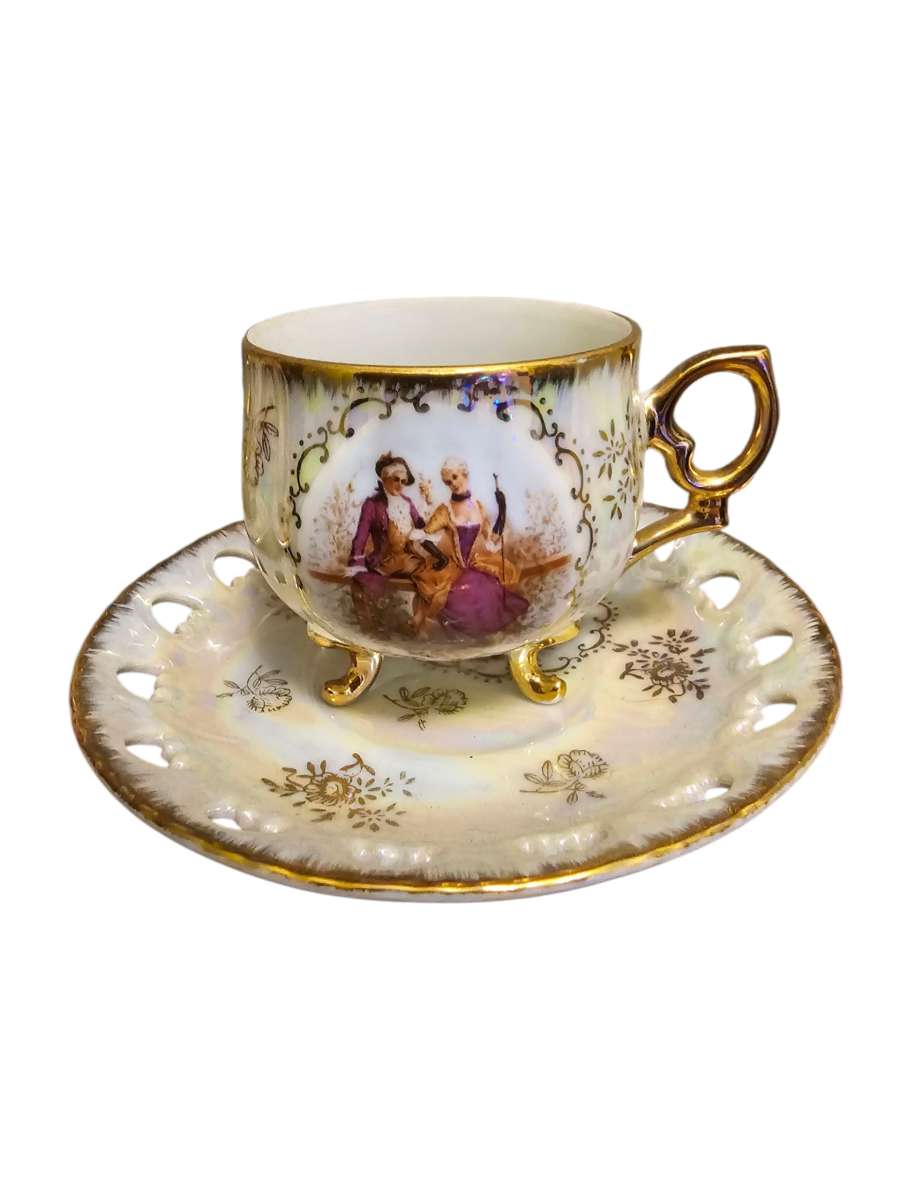 vintage empress teacups and saucers