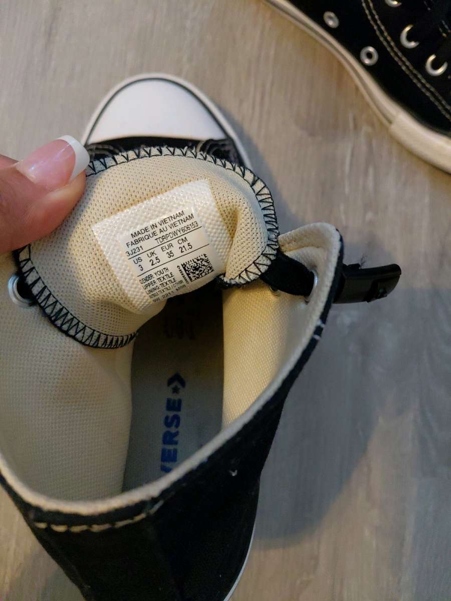 Converse Chuck Taylor All Star High Top  BlackWhite