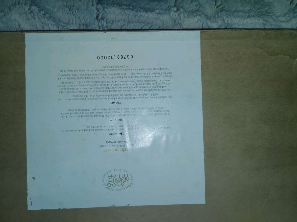 Disney framed pictures