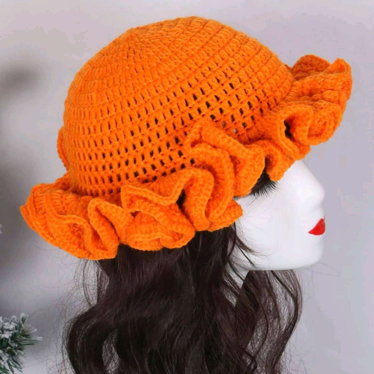 handmade crochet fashionable hat