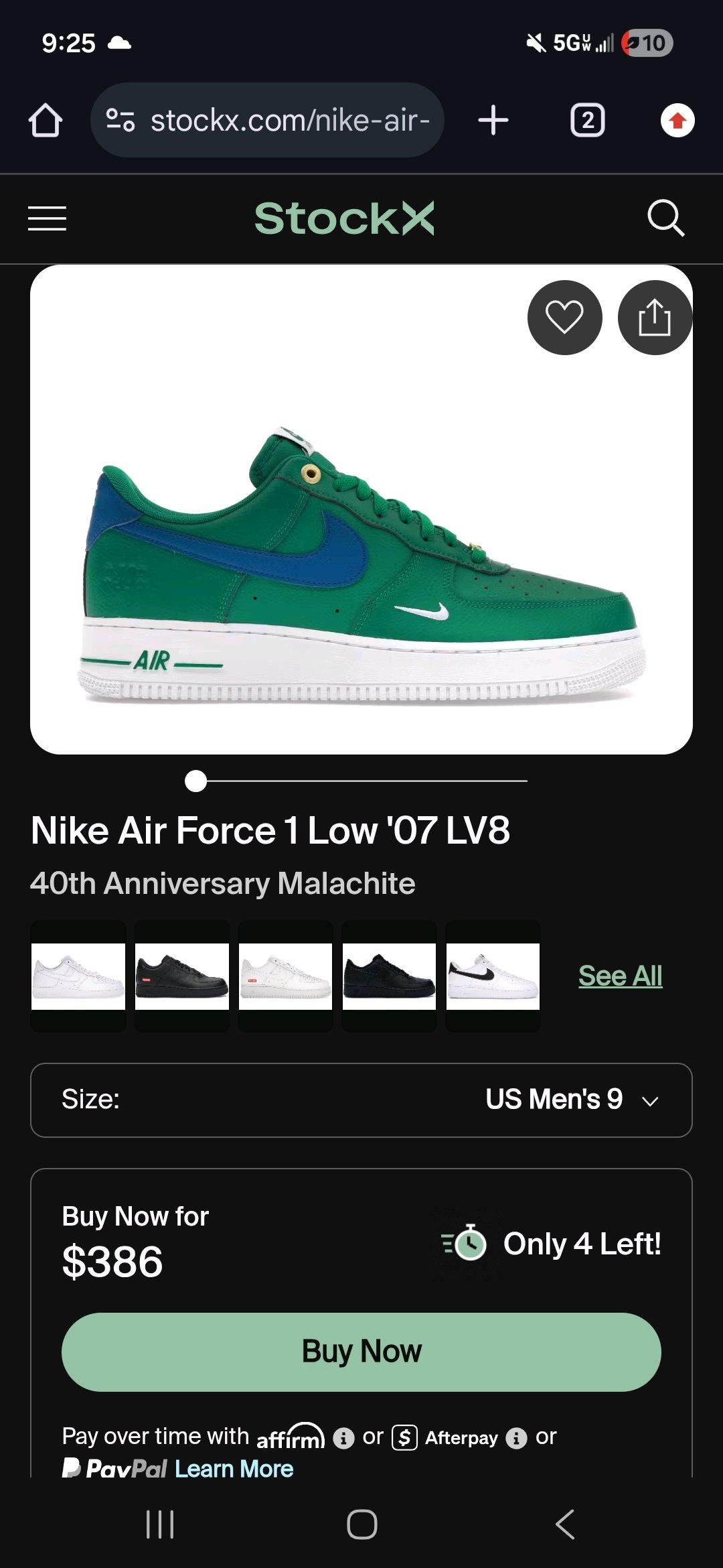 Anniversary airforce Trading or selling Lmk