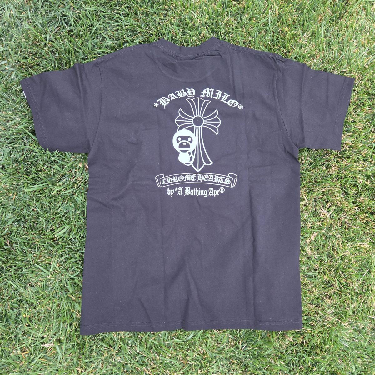 BRAND NEW CHROME BAPE TEE