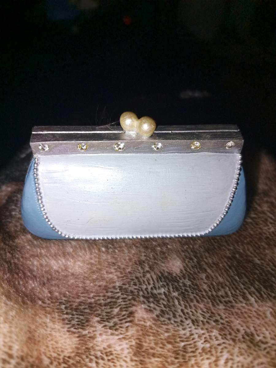 Designer Steletto  Handbag JewelryTrinket Keeper She Shed De