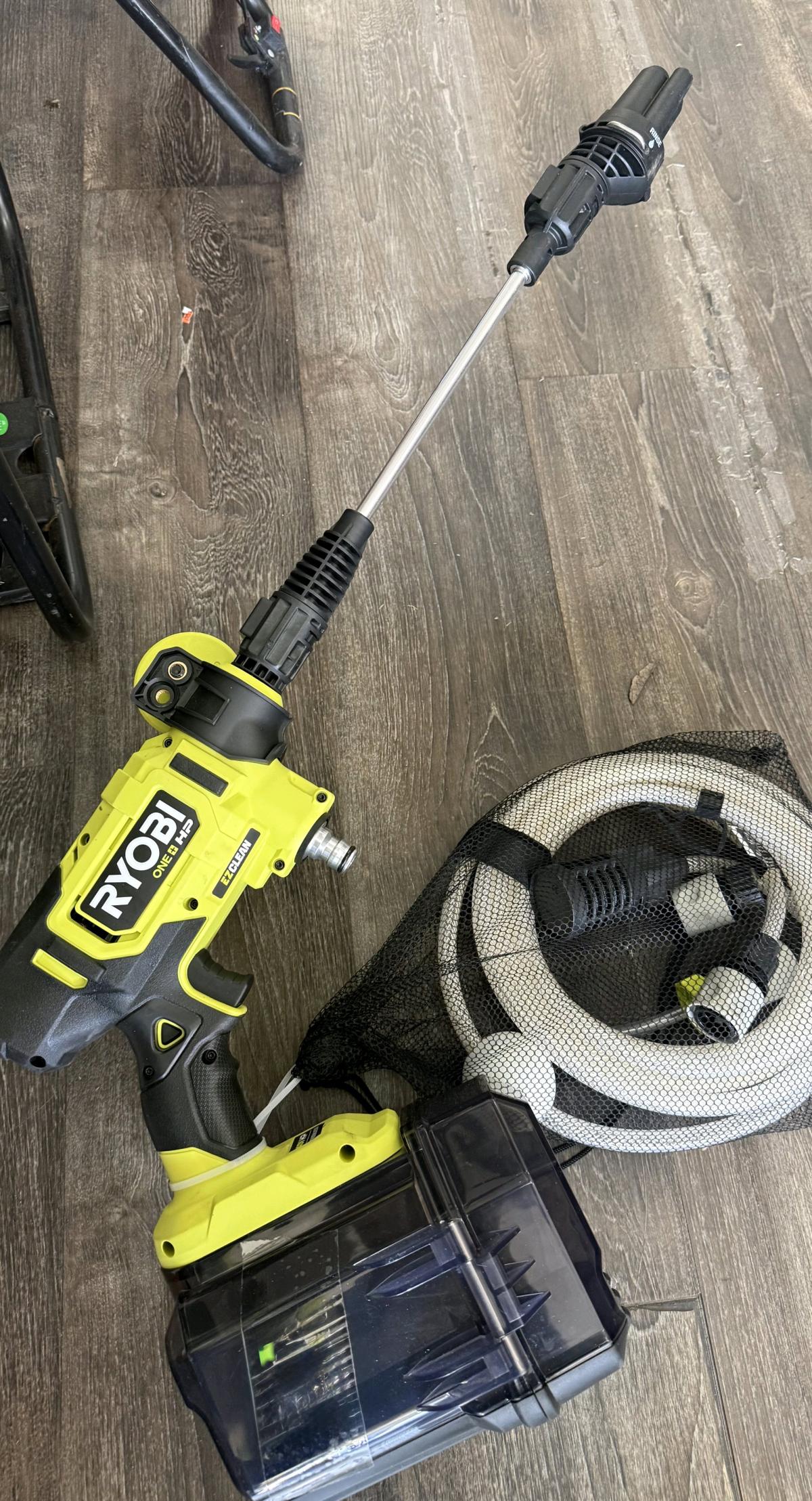 Ryobi 40v 600psi power cleaner