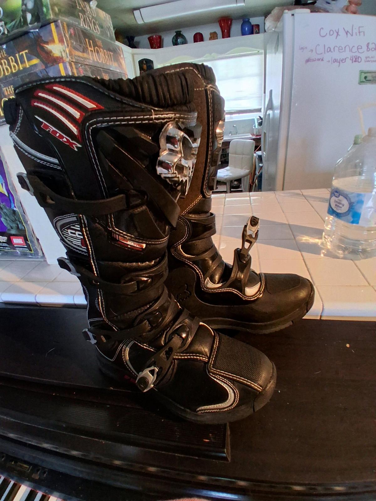 Comp 5 Fox Motocross Boots M10 44 never used without box