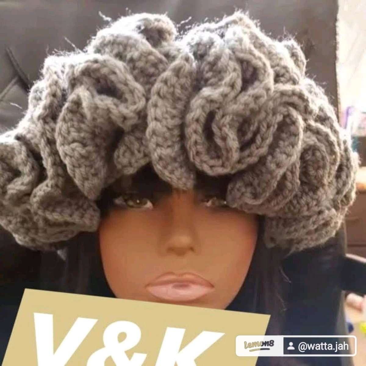 handmade crochet fashionable hat