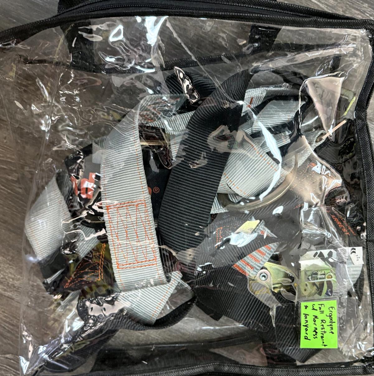 fall restraint harness